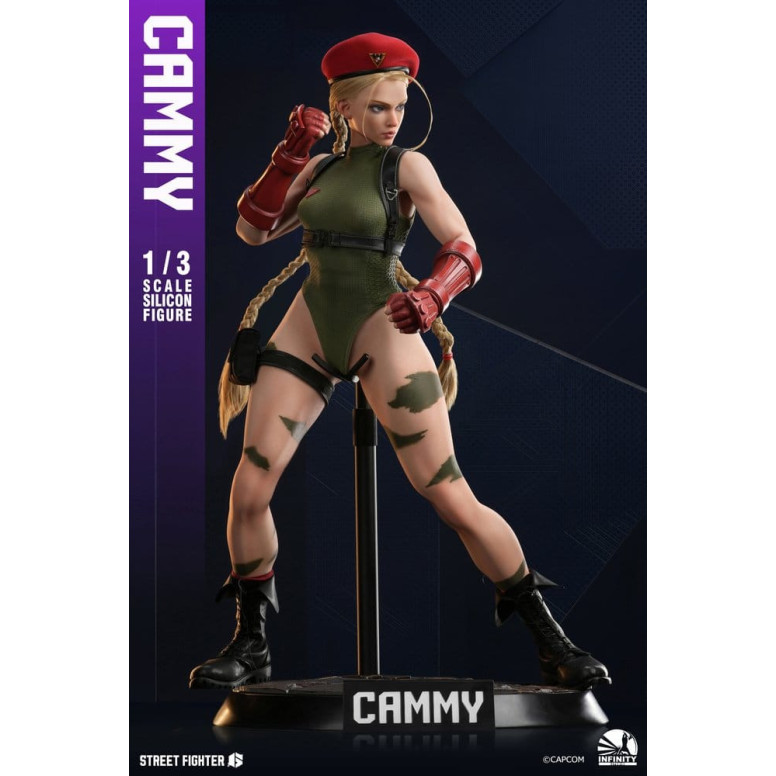 Infinity Studio - Street Fighter 6 - Action figure in silicone CAMMY in scala 1/3