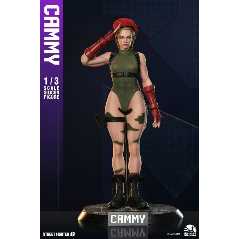 Infinity Studio - Street Fighter 6 - Action figure in silicone CAMMY in scala 1/3