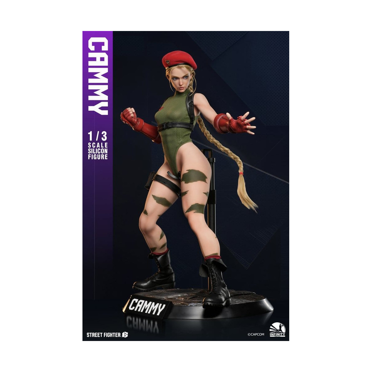 Infinity Studio - Street Fighter 6 - Action figure in silicone CAMMY in scala 1/3