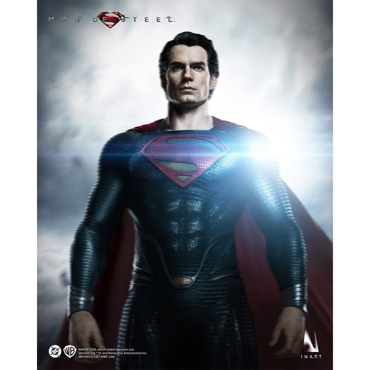 INART -  Figura da collezione in scala 1/6 “ Superman ” - Man of Steel (2013)
