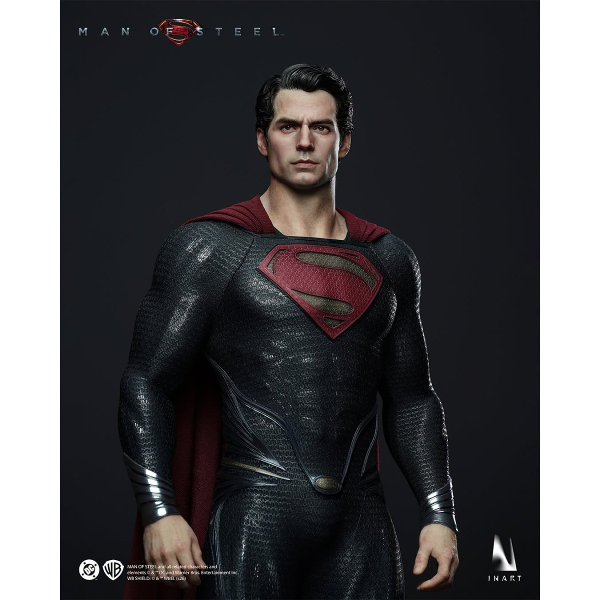 INART -  Figura da collezione in scala 1/6 “ Superman ” - Man of Steel (2013)