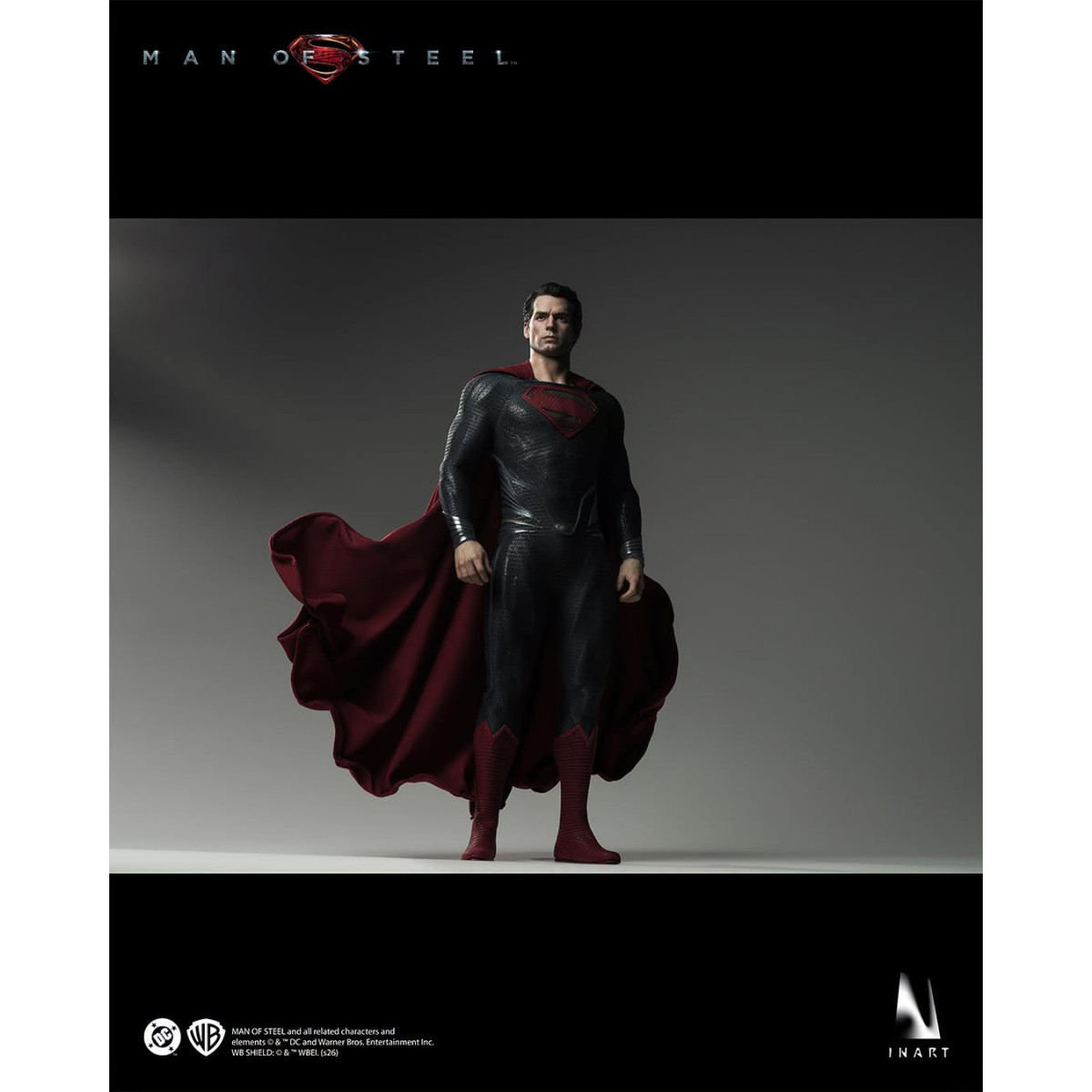 INART -  Figura da collezione in scala 1/6 “ Superman ” - Man of Steel (2013)