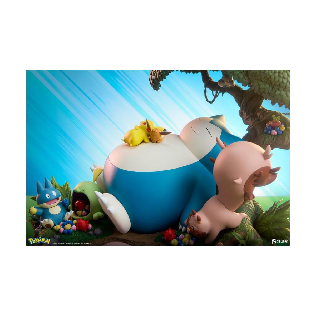 Sideshow Pokémon - Diorama Snorlax