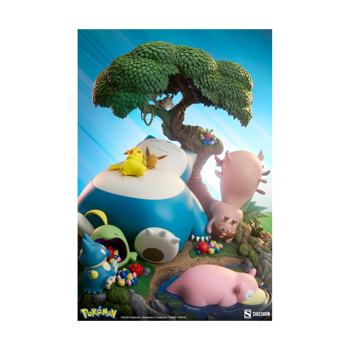 Sideshow Pokémon - Diorama Snorlax