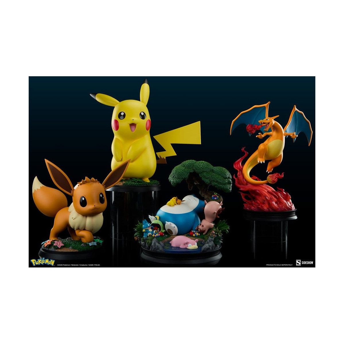 Sideshow Pokémon - Diorama Snorlax