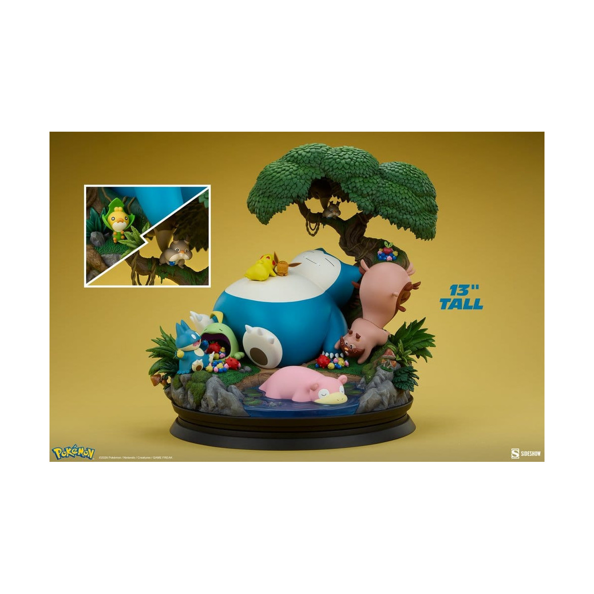 Sideshow Pokémon - Diorama Snorlax