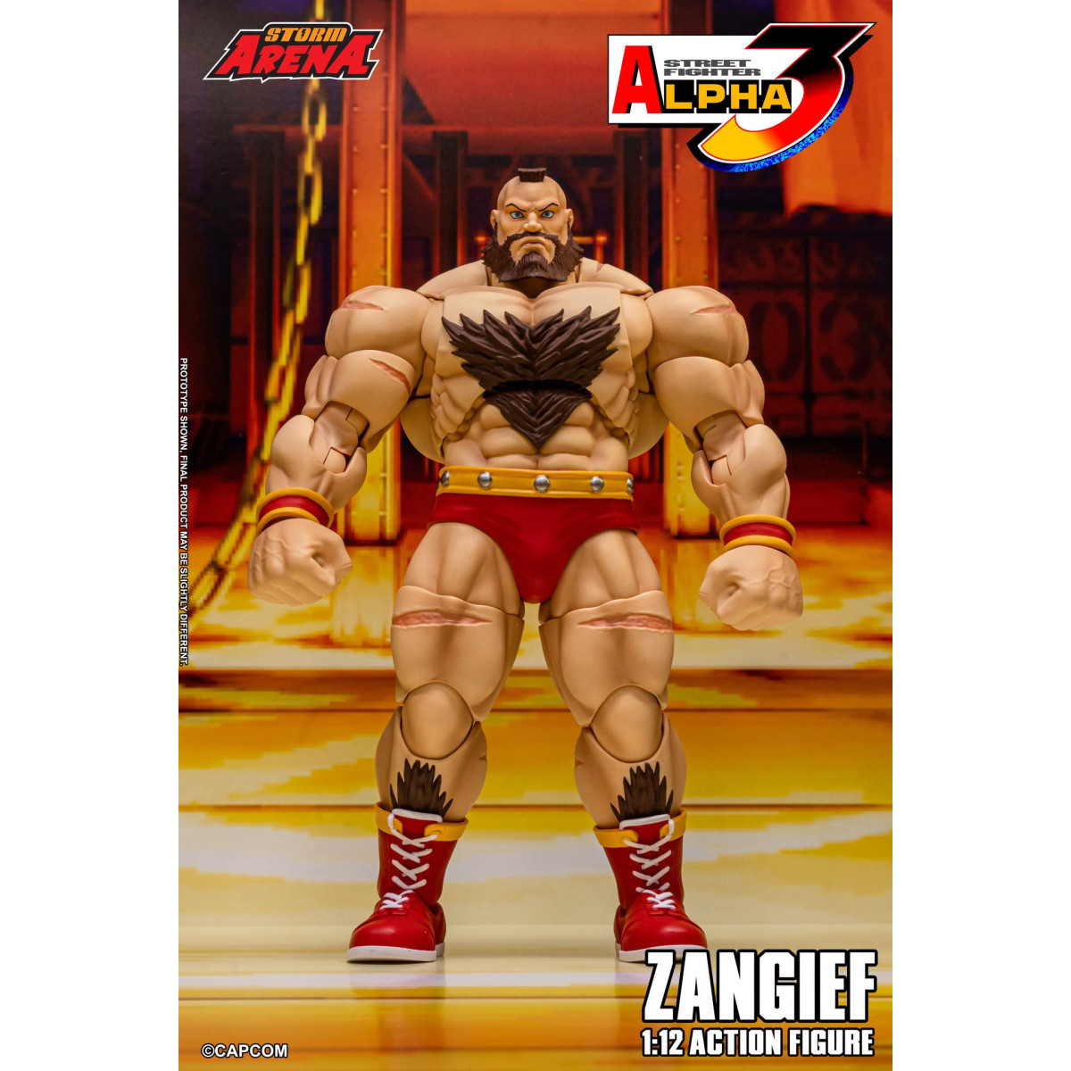 Storm Collectibles - ZANGIEF - Street Fighter Alpha Storm Arena e 1/12