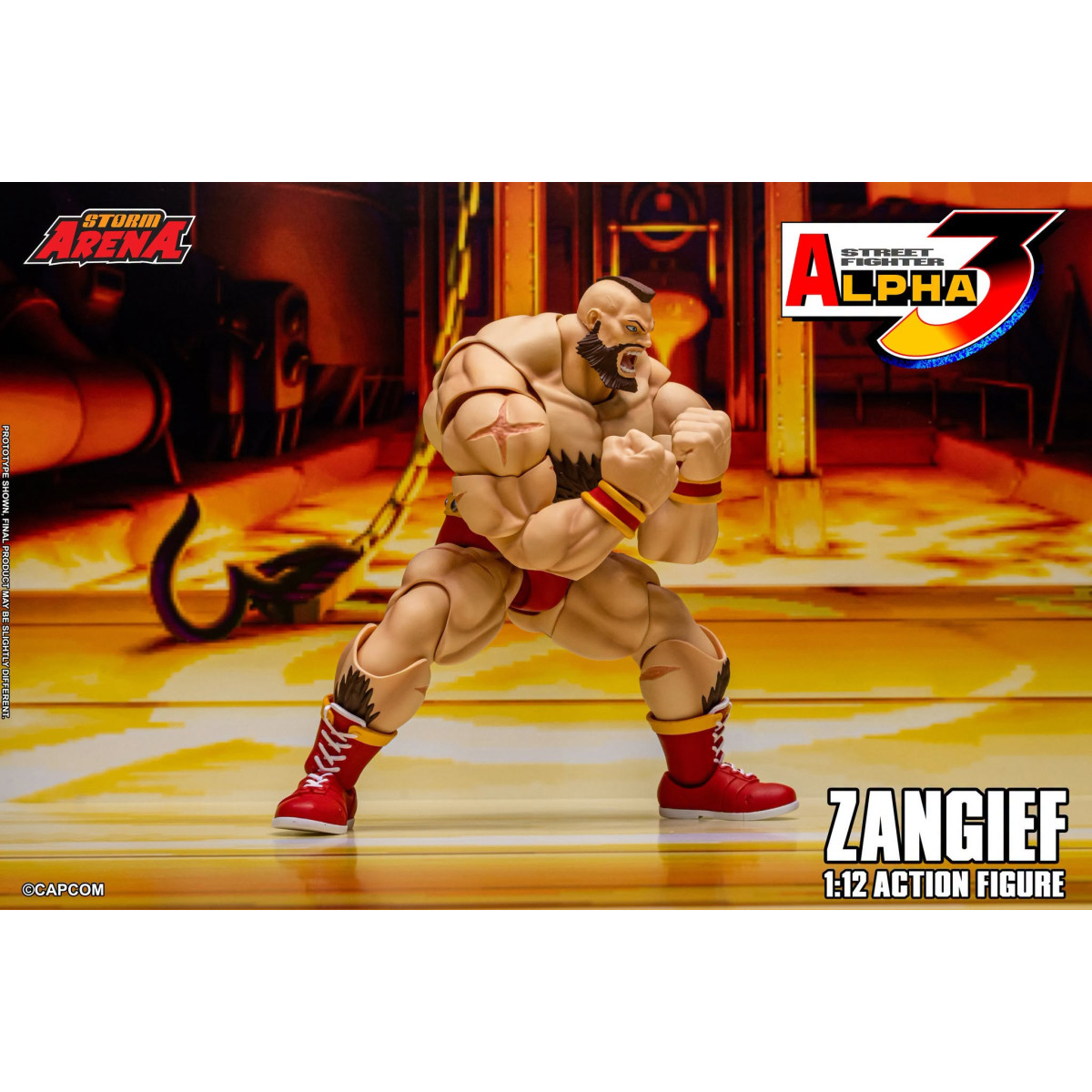 Storm Collectibles - ZANGIEF - Street Fighter Alpha Storm Arena e 1/12