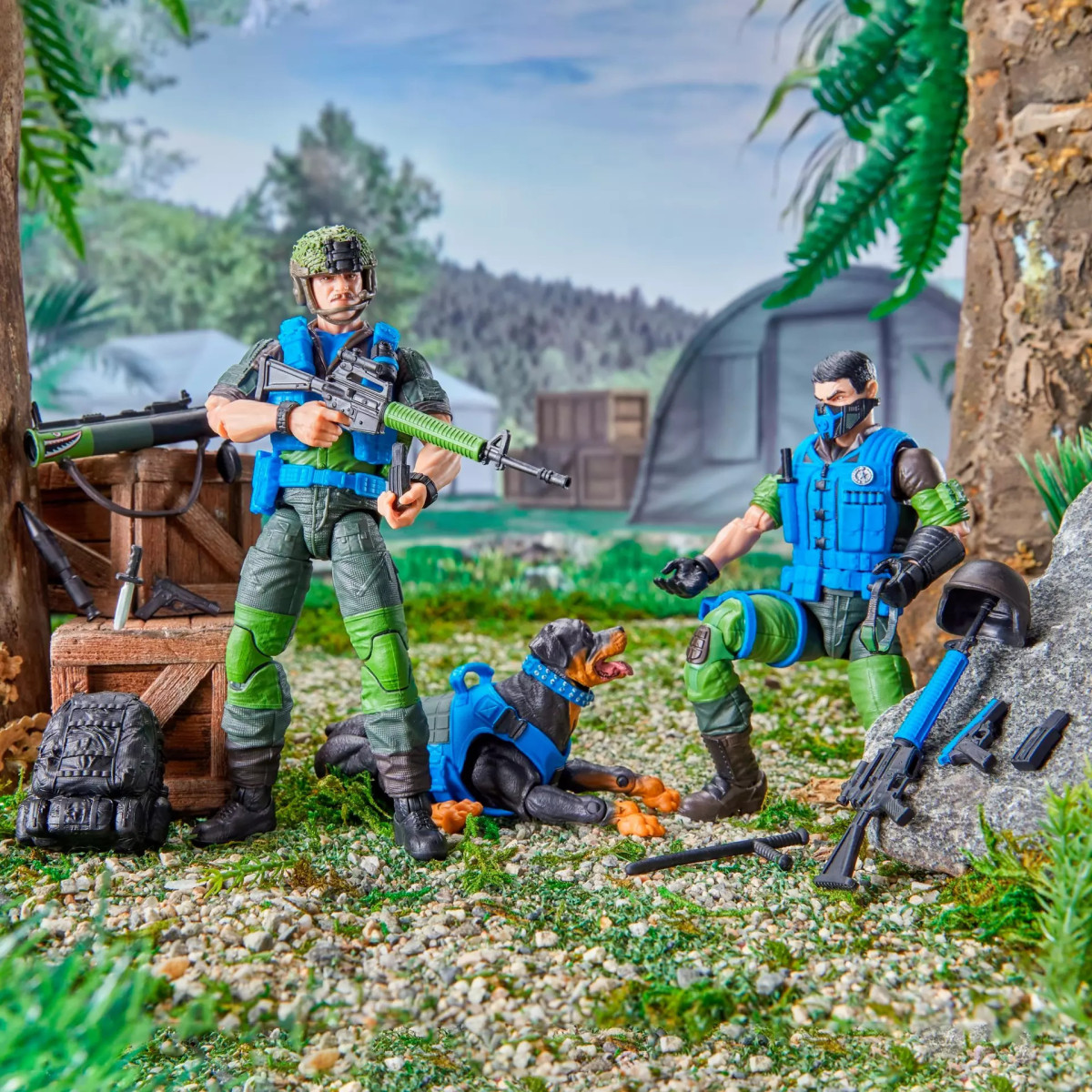 Hasbro G.I.JOE Serie Classified - Mad Marauders: Footloose & Mutt & Junkyard