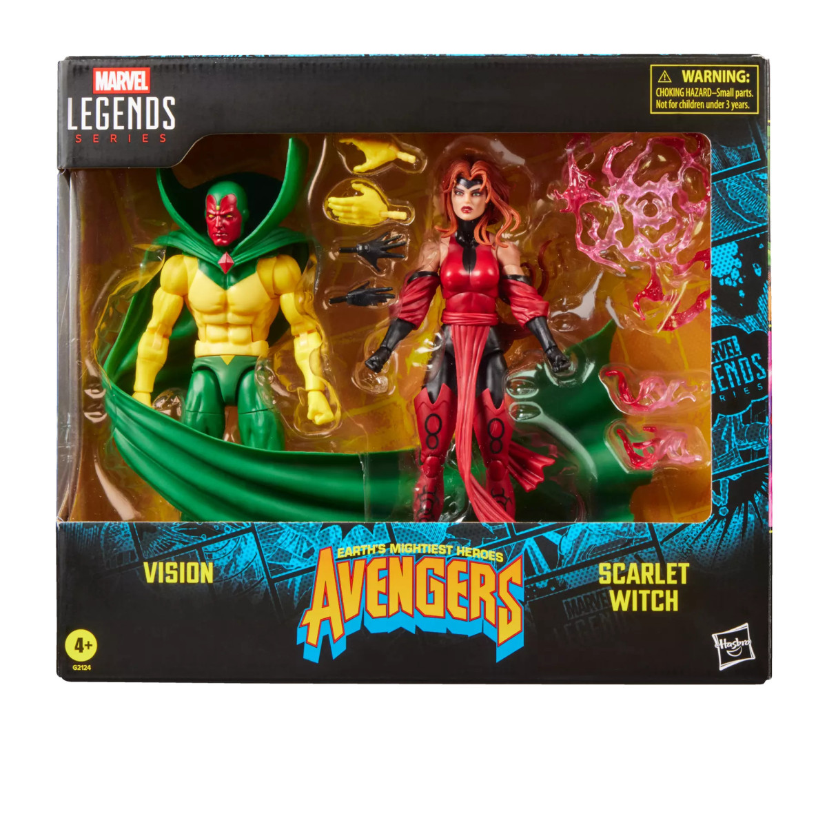 Marvel Legends Serie - Marvel Avengers: The Crossing - Visione e Strega Scarlatta