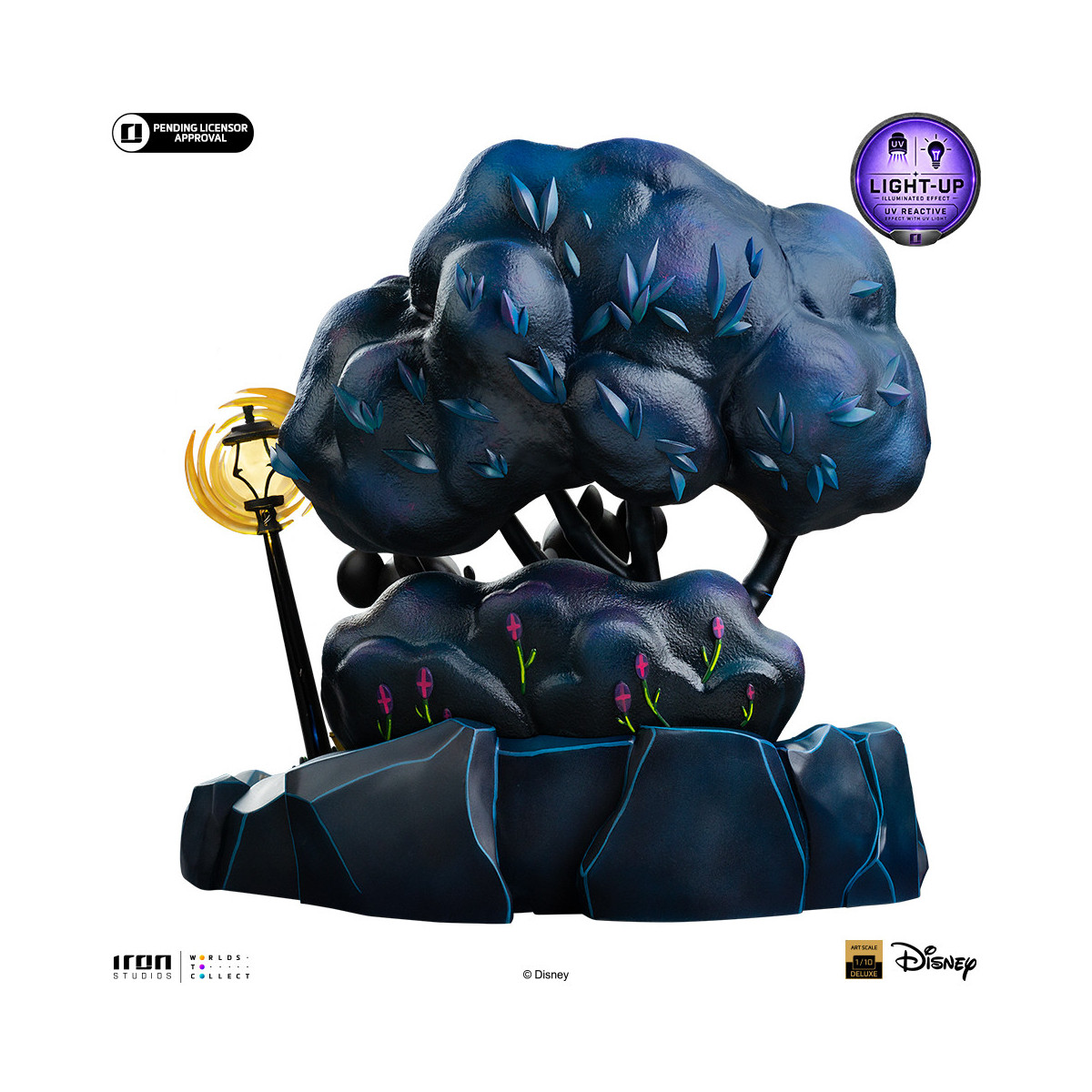 Iron Studios Disney Classics - Topolino, Minnie e Pluto al parco DX Art Scala 1/10