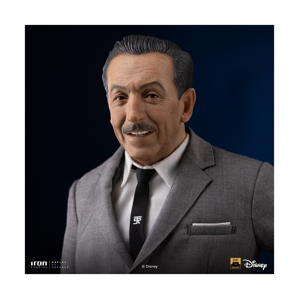 Iron Studios Disney Classics - Walt Disney & Topolino Mouse Legacy Replica 1/4