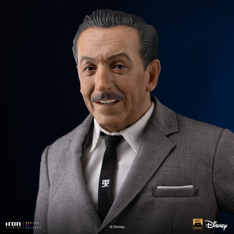 Iron Studios Disney Classics - Walt Disney & Topolino Mouse Legacy Replica 1/4