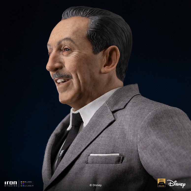 Iron Studios Disney Classics - Walt Disney & Topolino Mouse Legacy Replica 1/4