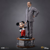 Iron Studios Disney Classics - Walt Disney & Topolino Mouse Legacy Replica 1/4