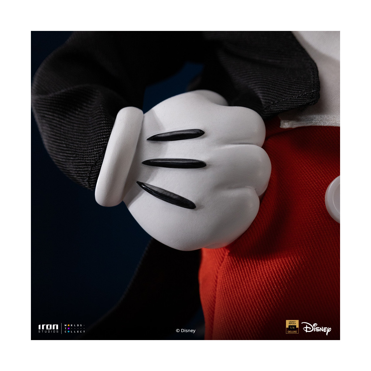 Iron Studios Disney Classics - Walt Disney & Topolino Mouse Legacy Replica 1/4