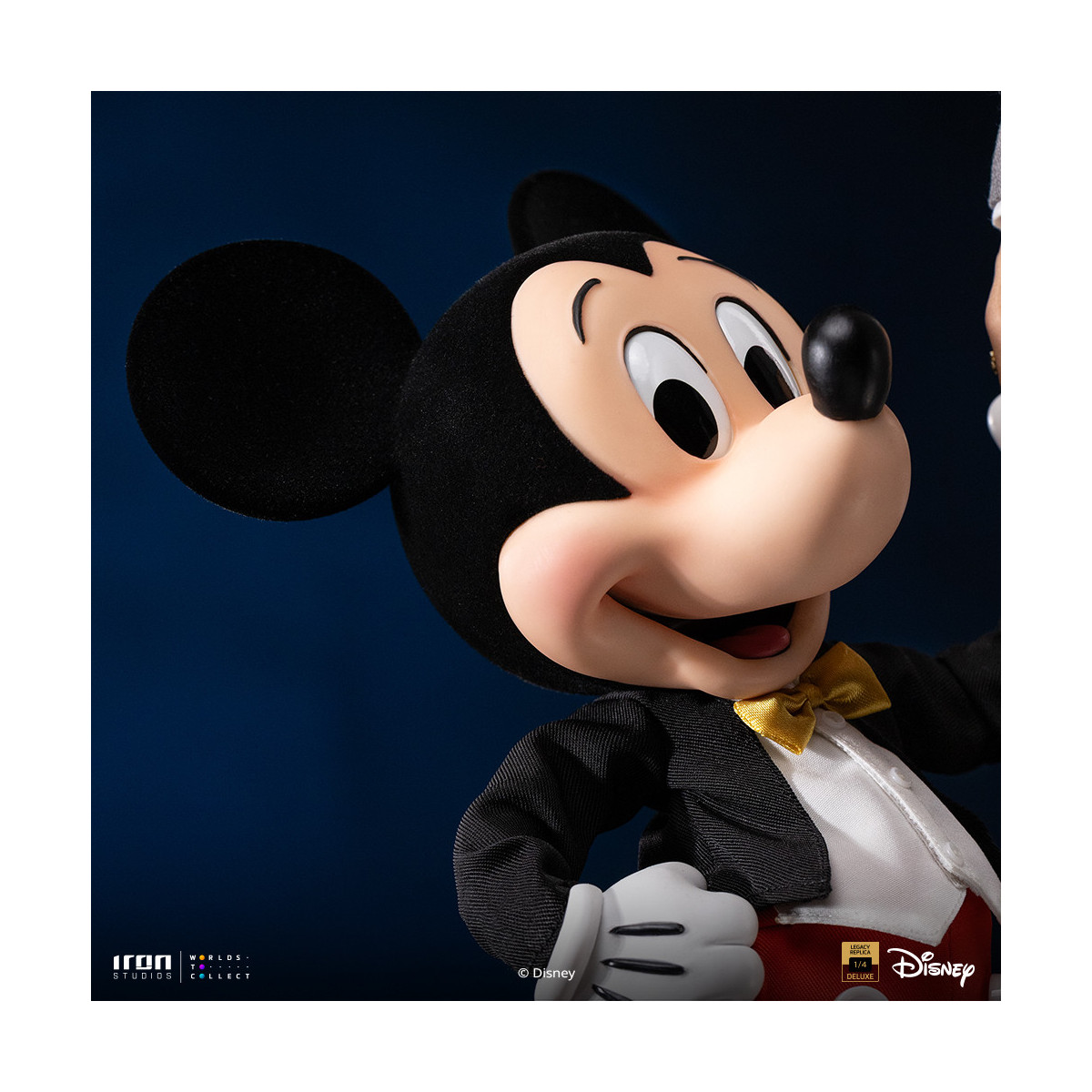 Iron Studios Disney Classics - Walt Disney & Topolino Mouse Legacy Replica 1/4