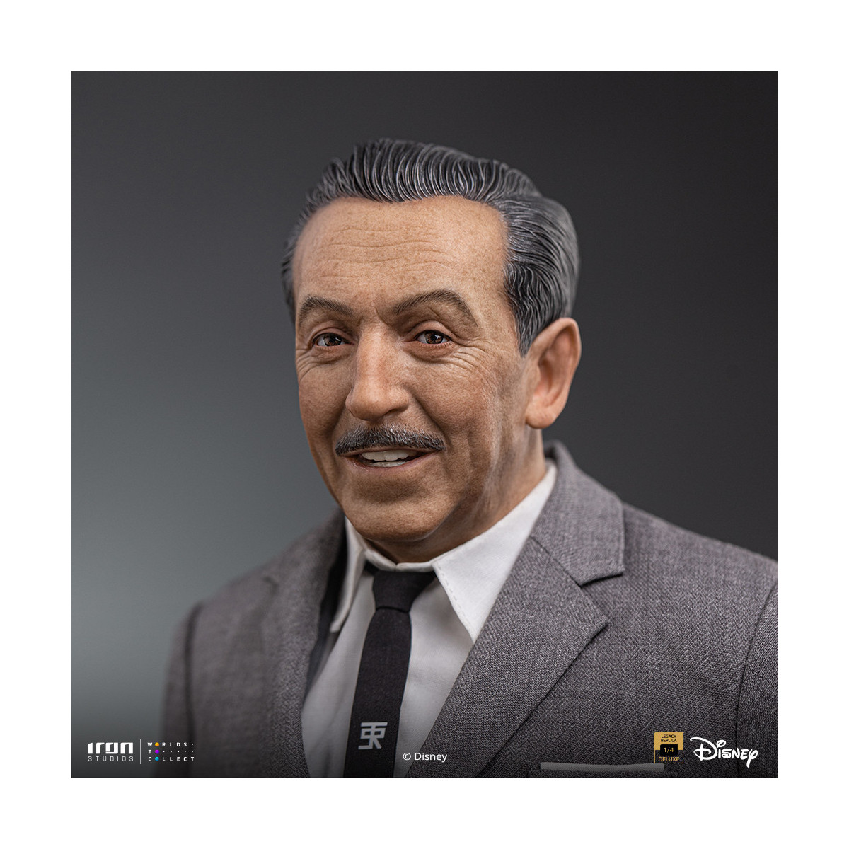 Iron Studios Disney Classics - Walt Disney & Topolino Mouse Legacy Replica 1/4