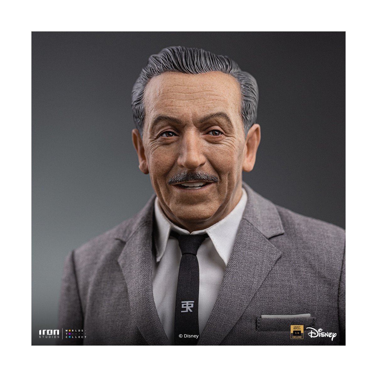 Iron Studios Disney Classics - Walt Disney & Topolino Mouse Legacy Replica 1/4