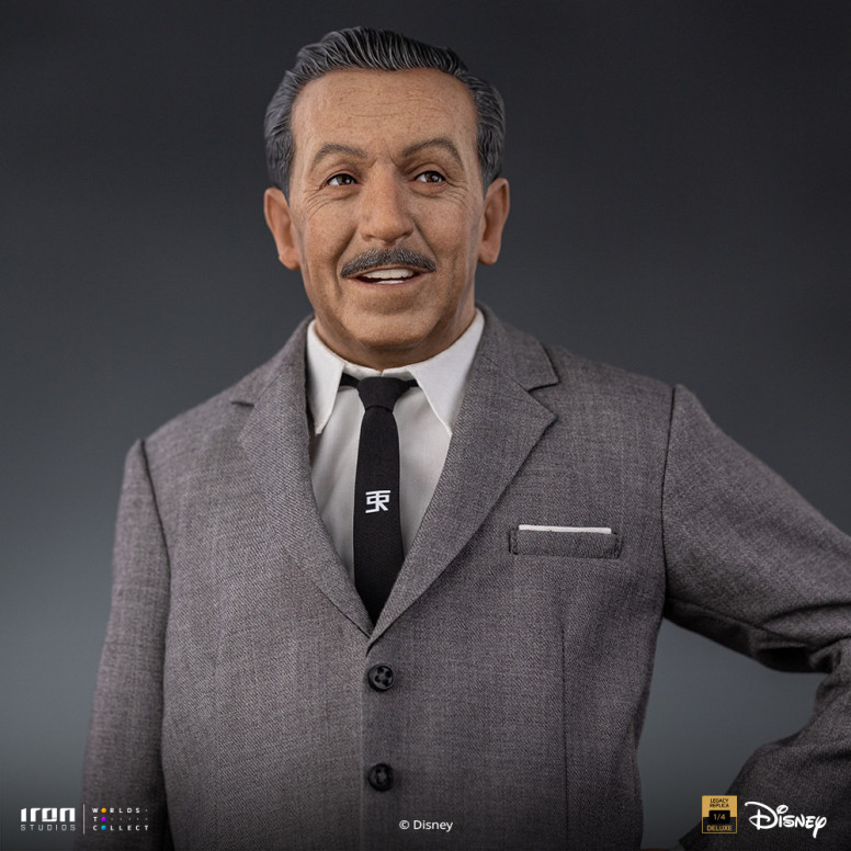 Iron Studios Disney Classics - Walt Disney & Topolino Mouse Legacy Replica 1/4