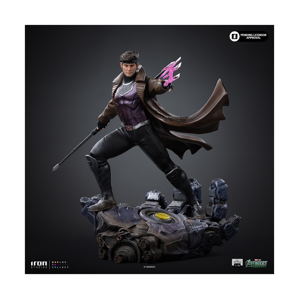 Iron Studios Marvel - Gambit Art in scala 1/10 - Avengers: Doomsday