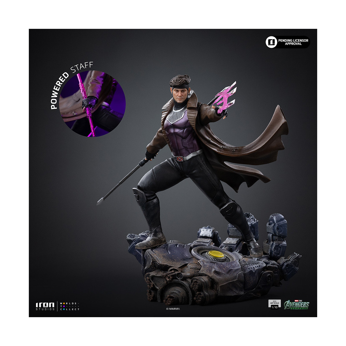 Iron Studios Marvel - Gambit Art in scala 1/10 - Avengers: Doomsday