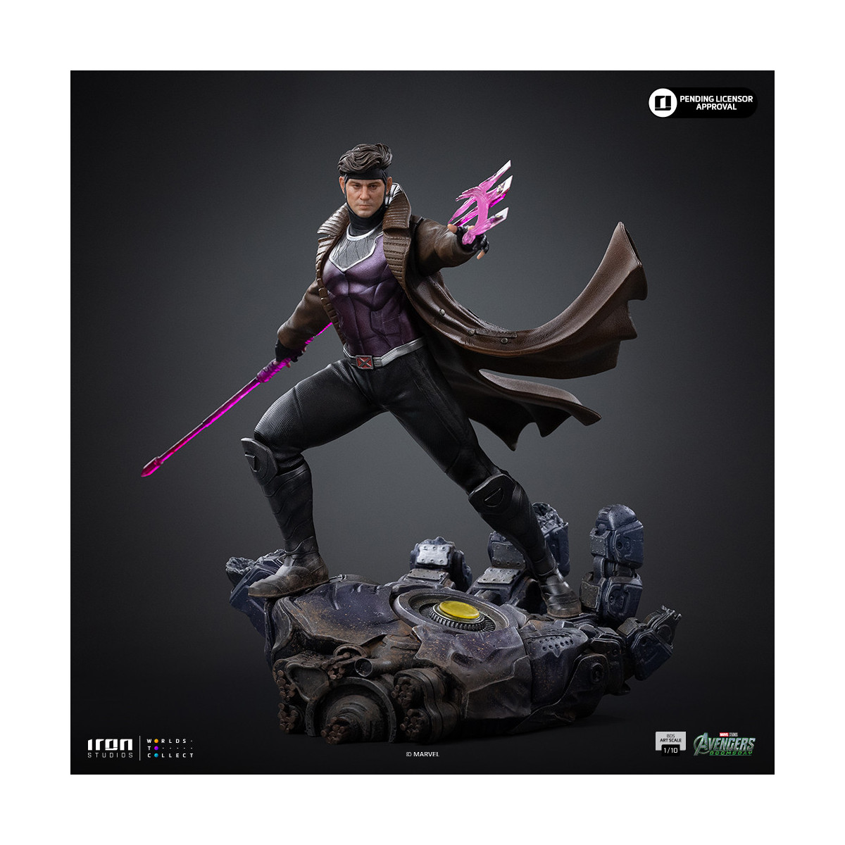 Iron Studios Marvel - Gambit Art in scala 1/10 - Avengers: Doomsday