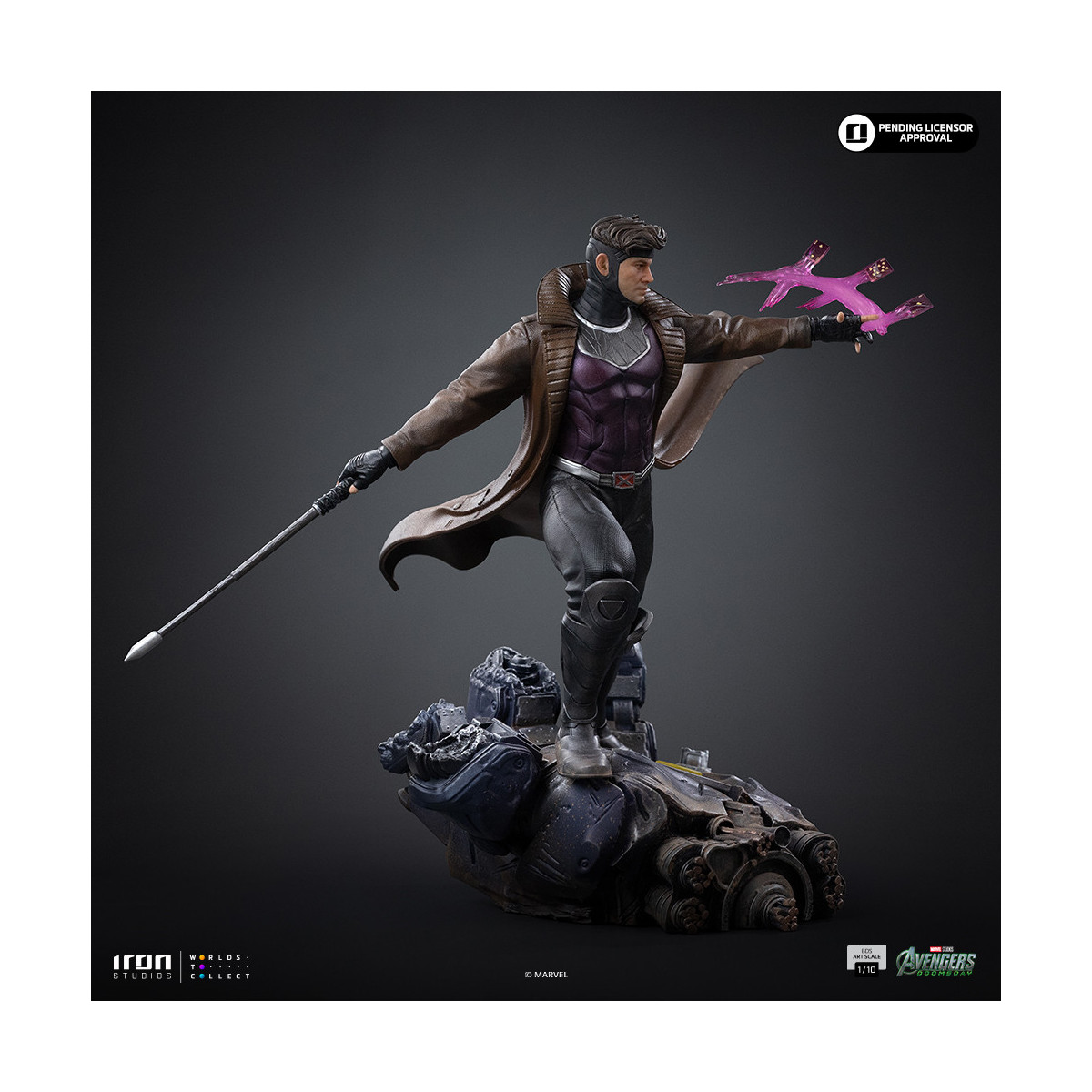 Iron Studios Marvel - Gambit Art in scala 1/10 - Avengers: Doomsday