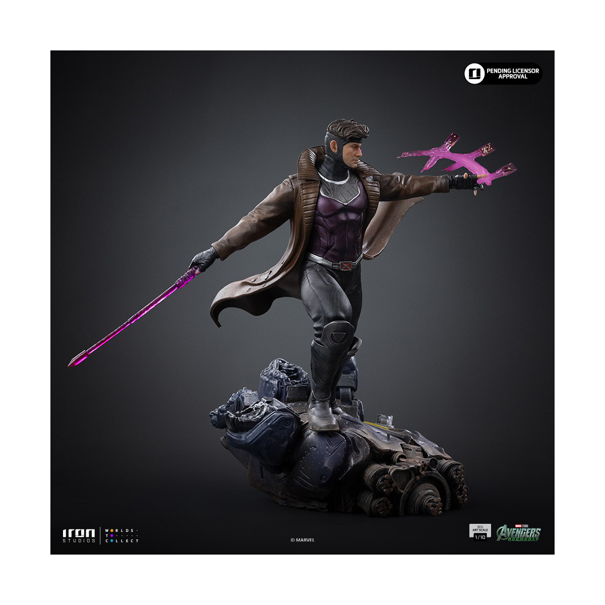 Iron Studios Marvel - Gambit Art in scala 1/10 - Avengers: Doomsday