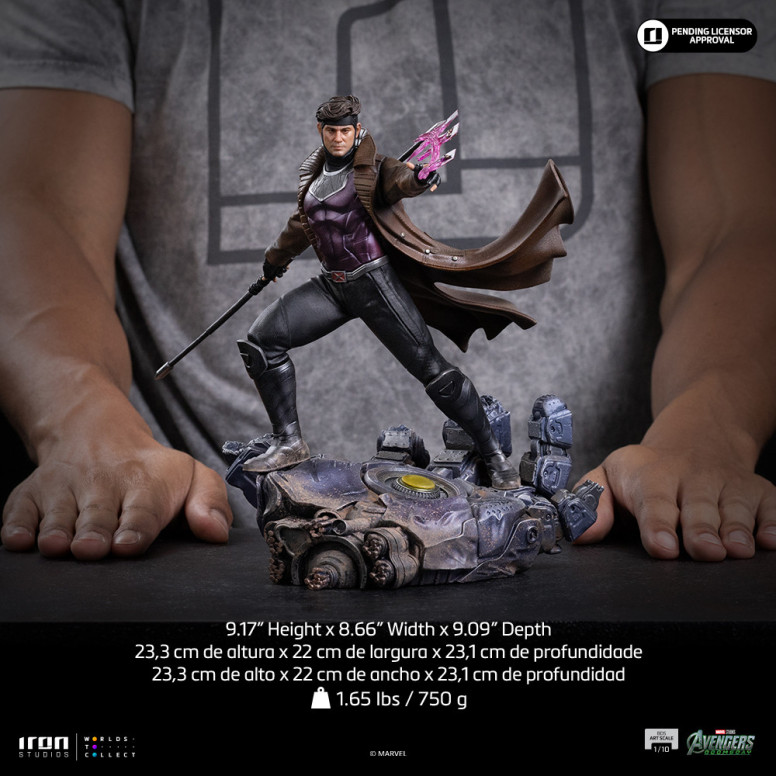 Iron Studios Marvel - Gambit Art in scala 1/10 - Avengers: Doomsday