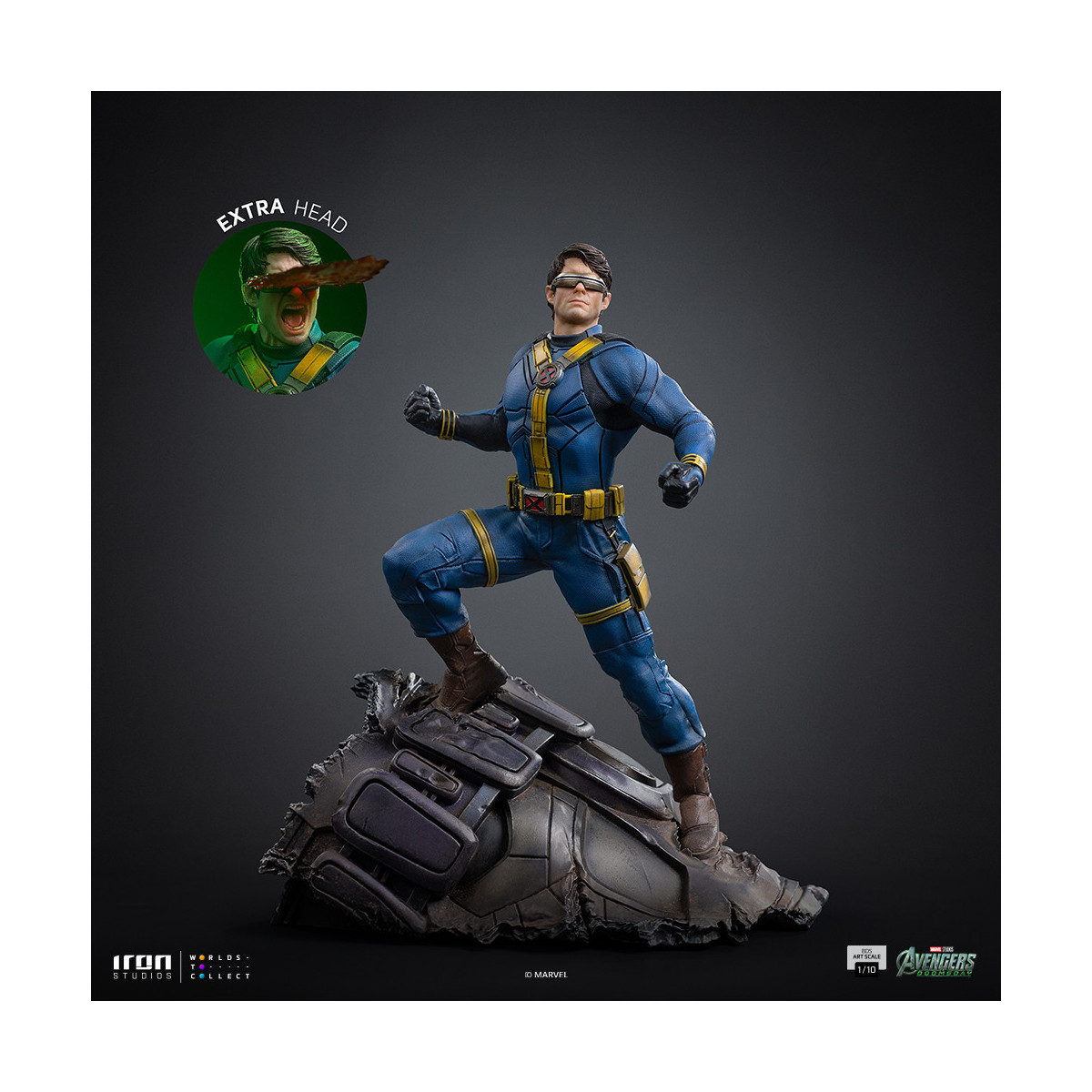 Iron Studios Marvel - Cyclops Art in scala 1/10 - Avengers: Doomsday