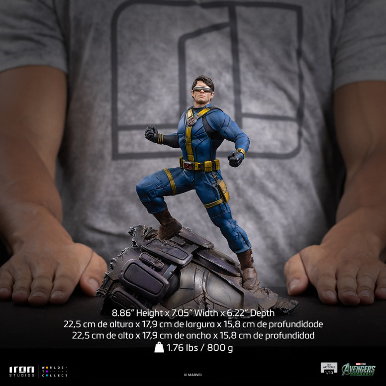 Iron Studios Marvel - Cyclops Art in scala 1/10 - Avengers: Doomsday