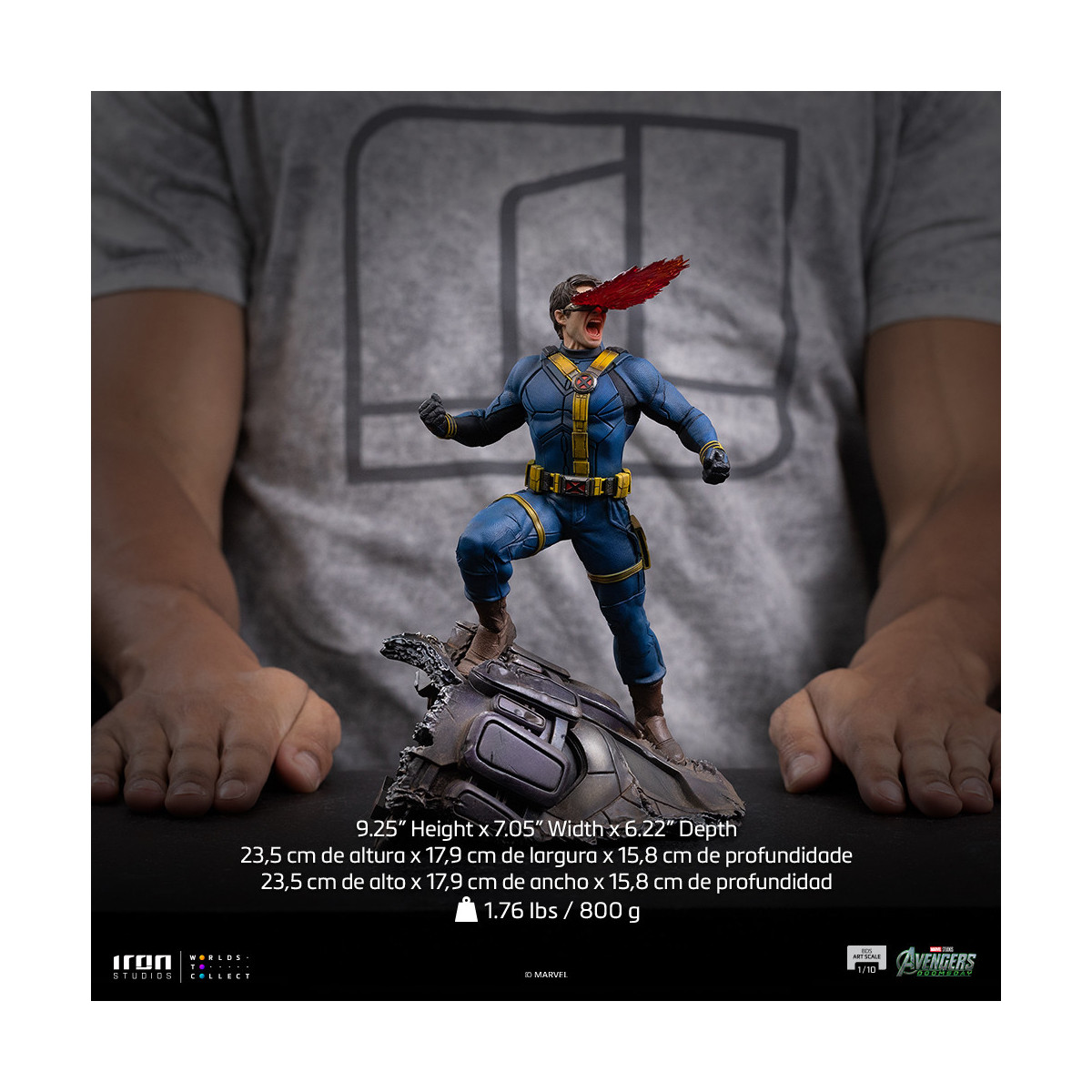 Iron Studios Marvel - Cyclops Art in scala 1/10 - Avengers: Doomsday