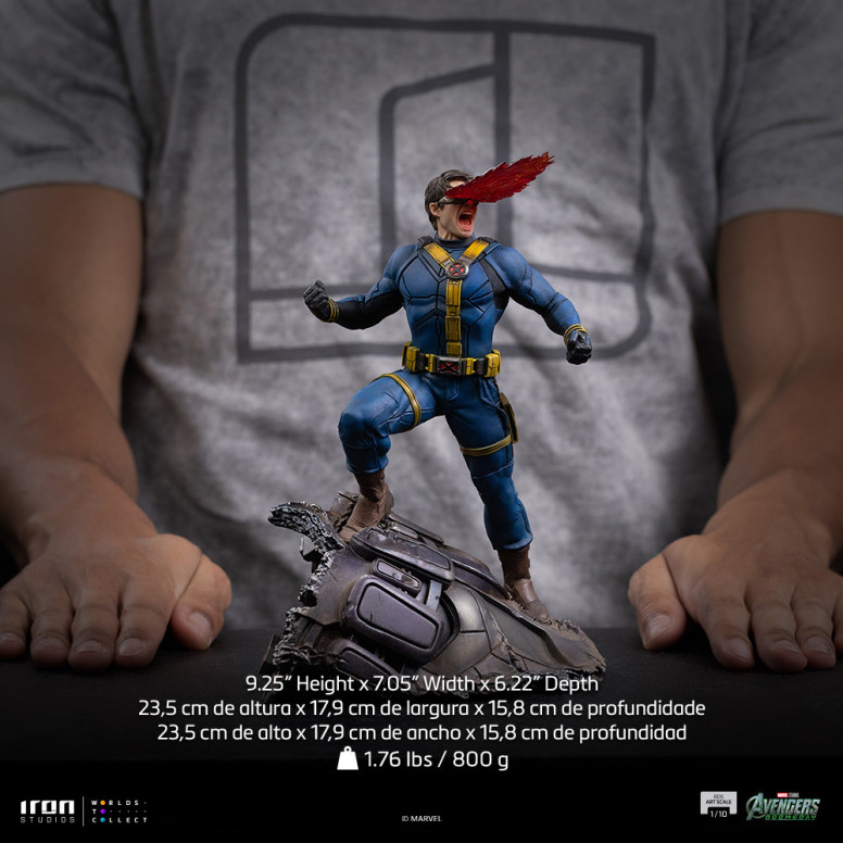 Iron Studios Marvel - Cyclops Art in scala 1/10 - Avengers: Doomsday
