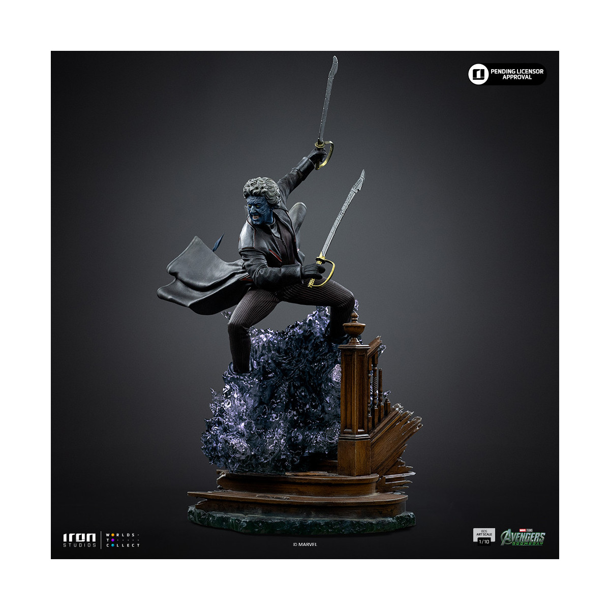 Iron Studios Marvel - Nightcrawler Art in scala 1/10 - Avengers: Doomsday