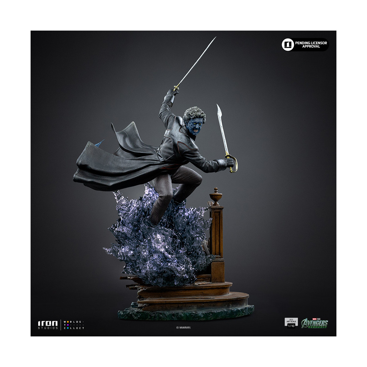 Iron Studios Marvel - Nightcrawler Art in scala 1/10 - Avengers: Doomsday