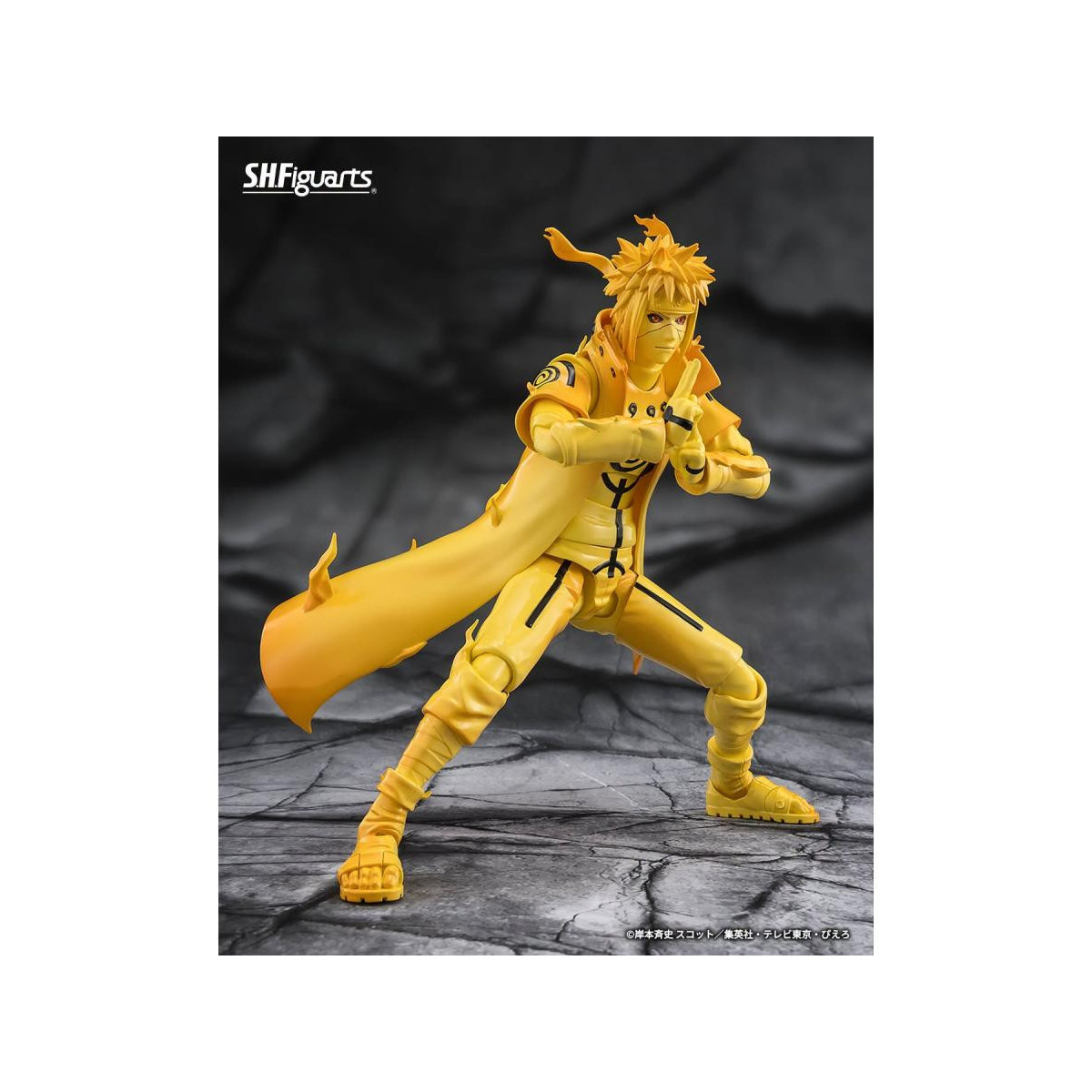 Tamashi Nations - Minato Namikaze (Modalità Kurama Link) Il legame di luce che frantuma l'oscurità - Naruto Shippuden SH Figuart