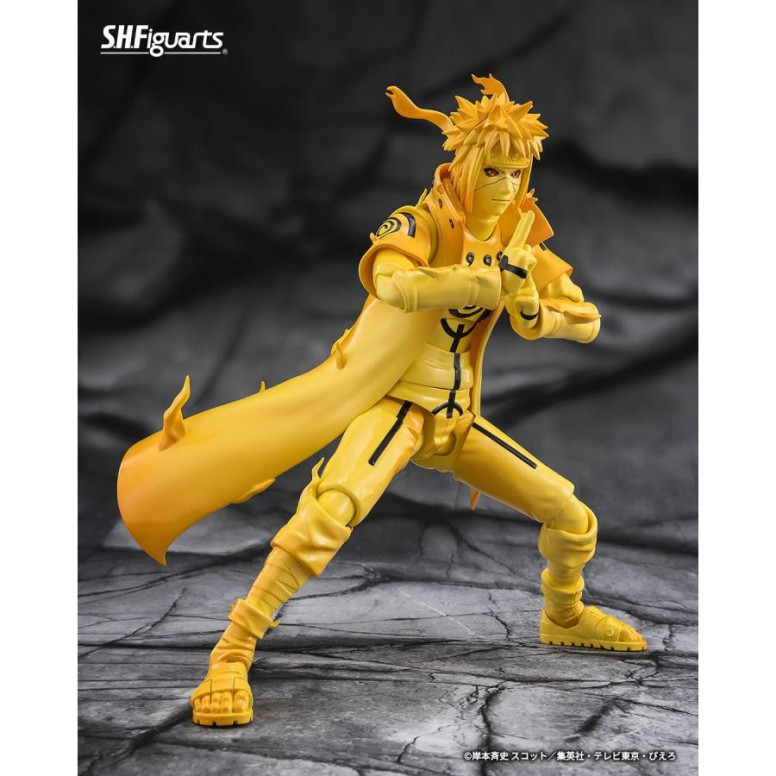 Tamashi Nations - Minato Namikaze (Modalità Kurama Link) Il legame di luce che frantuma l'oscurità - Naruto Shippuden SH Figuart