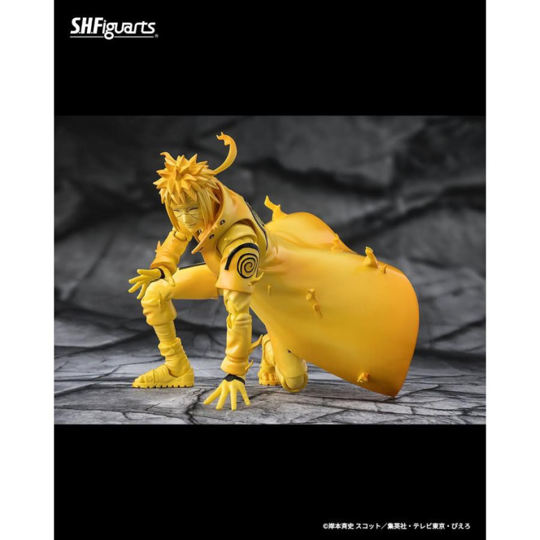Tamashi Nations - Minato Namikaze (Modalità Kurama Link) Il legame di luce che frantuma l'oscurità - Naruto Shippuden SH Figuart
