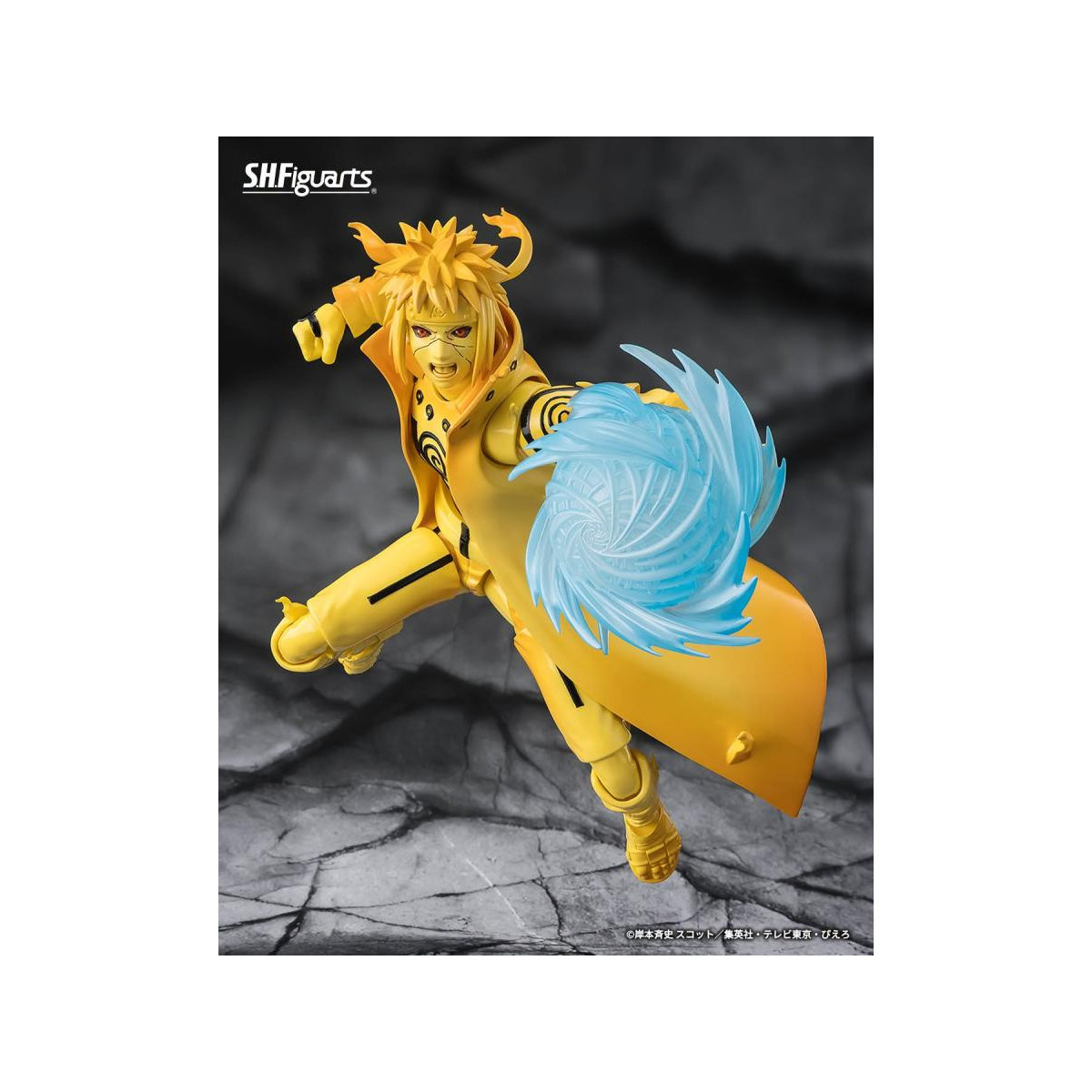 Tamashi Nations - Minato Namikaze (Modalità Kurama Link) Il legame di luce che frantuma l'oscurità - Naruto Shippuden SH Figuart