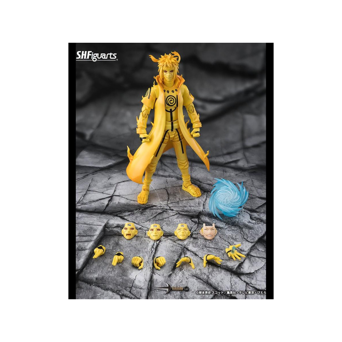 Tamashi Nations - Minato Namikaze (Modalità Kurama Link) Il legame di luce che frantuma l'oscurità - Naruto Shippuden SH Figuart