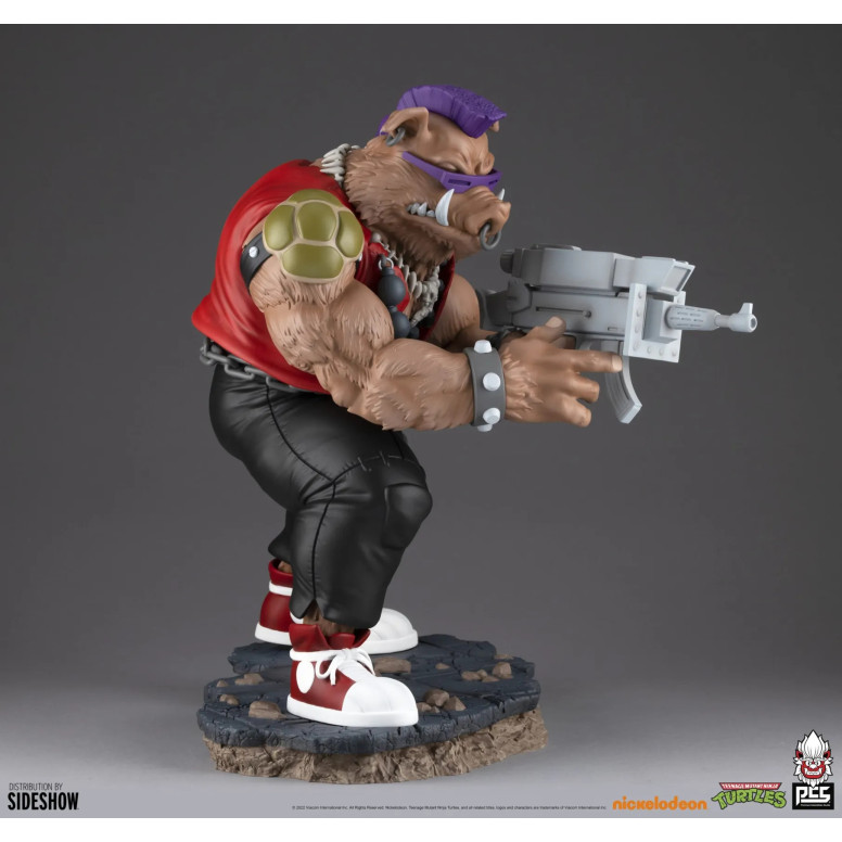 Premium Collectibles Studio PCS - Statua Rocksteady in scala 1/4 - Teenage Mutant Ninja Turtles TMNT Figurina