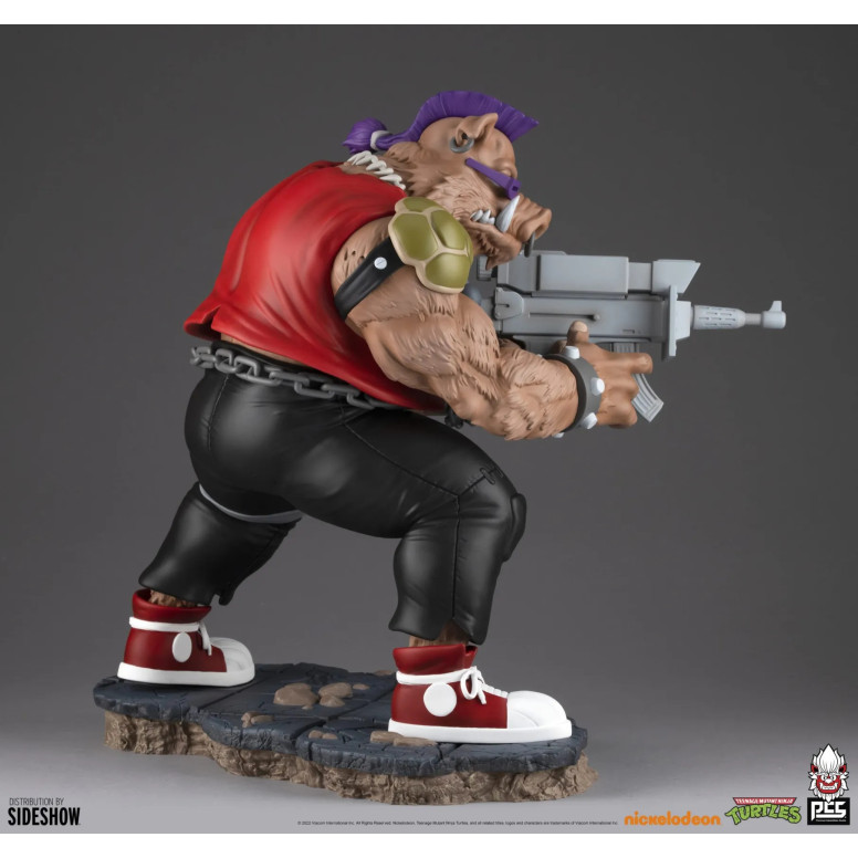 Premium Collectibles Studio PCS - Statua Rocksteady in scala 1/4 - Teenage Mutant Ninja Turtles TMNT Figurina