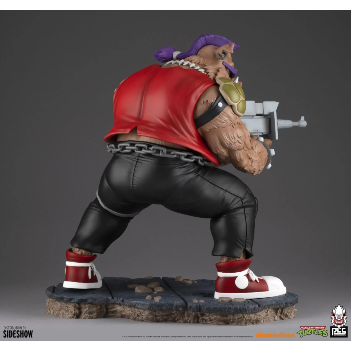 Premium Collectibles Studio PCS - Statua Rocksteady in scala 1/4 - Teenage Mutant Ninja Turtles TMNT Figurina