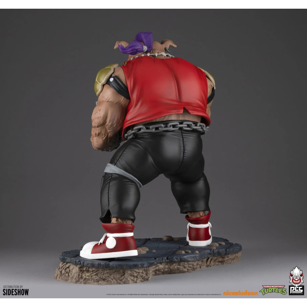 Premium Collectibles Studio PCS - Statua Rocksteady in scala 1/4 - Teenage Mutant Ninja Turtles TMNT Figurina