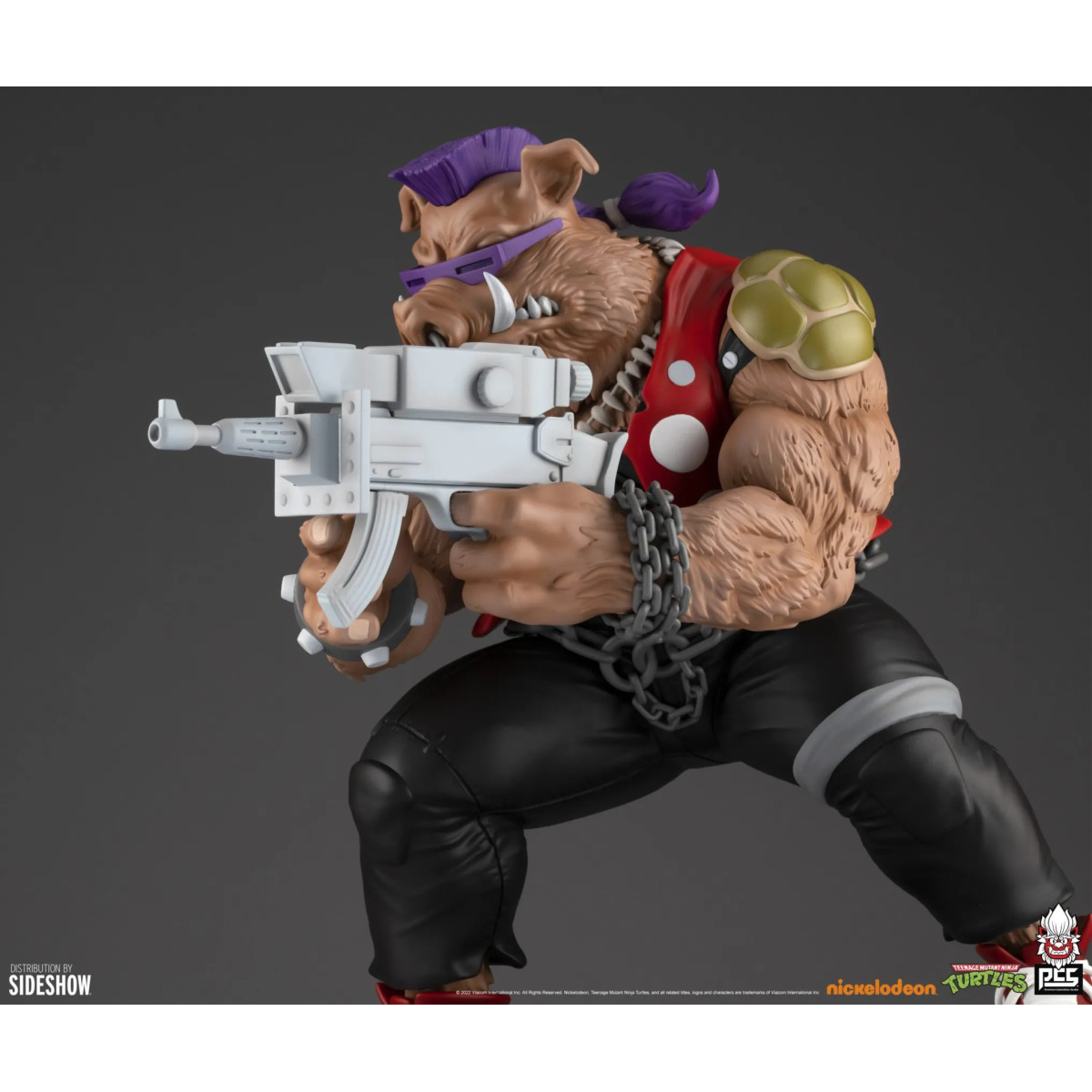 Premium Collectibles Studio PCS - Statua Rocksteady in scala 1/4 - Teenage Mutant Ninja Turtles TMNT Figurina