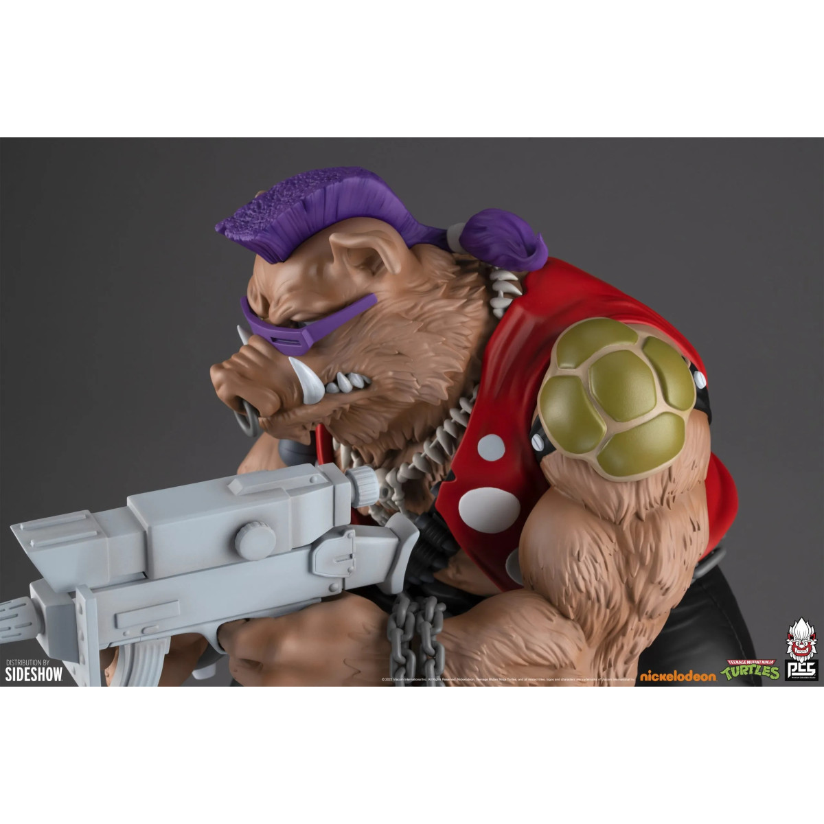 Premium Collectibles Studio PCS - Statua Rocksteady in scala 1/4 - Teenage Mutant Ninja Turtles TMNT Figurina