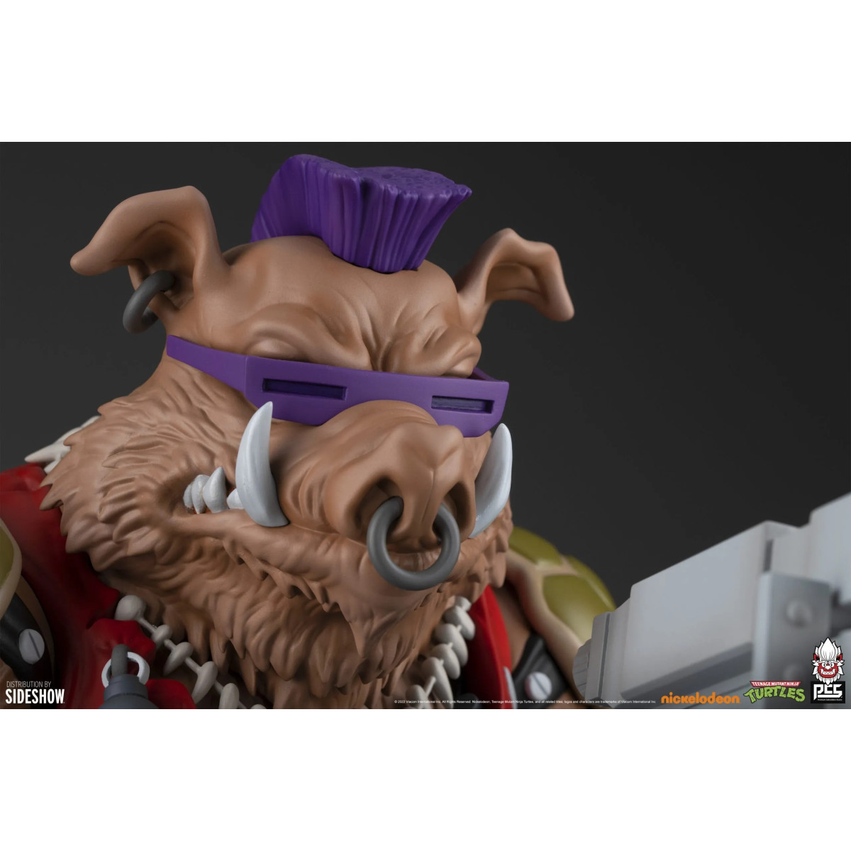 Premium Collectibles Studio PCS - Statua Rocksteady in scala 1/4 - Teenage Mutant Ninja Turtles TMNT Figurina