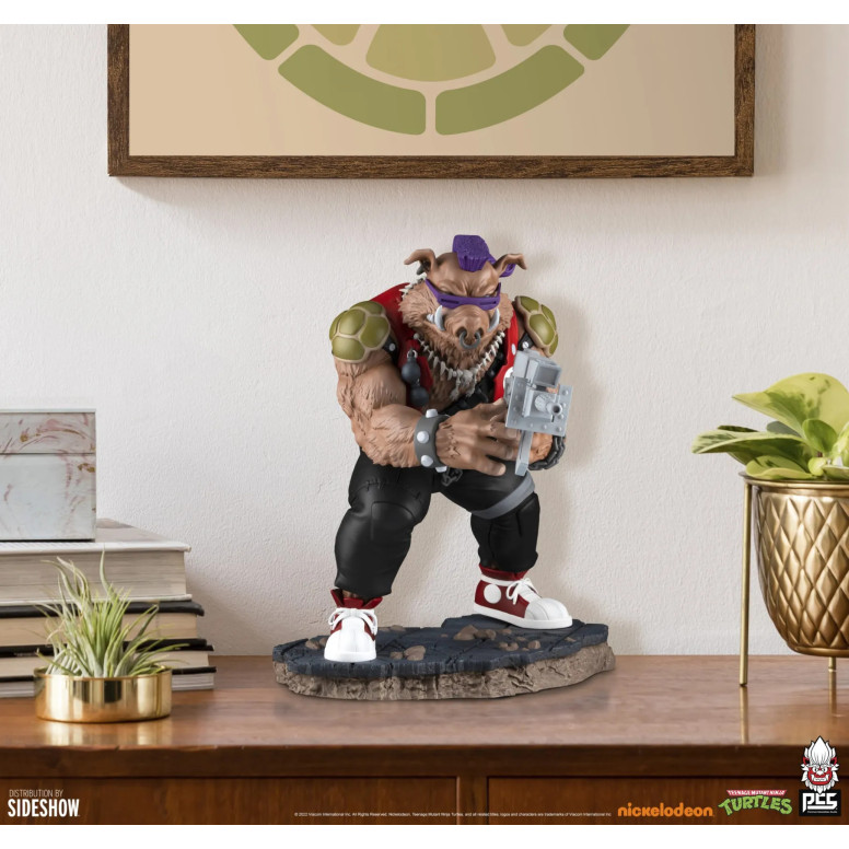 Premium Collectibles Studio PCS - Statua Rocksteady in scala 1/4 - Teenage Mutant Ninja Turtles TMNT Figurina