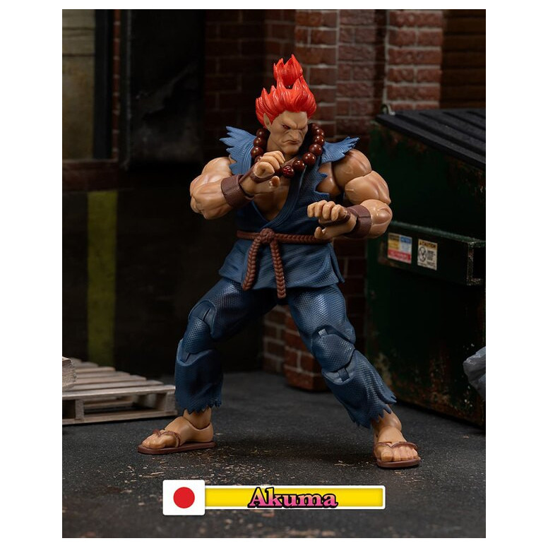 Jada Toys - AKUMA 1/12 - Ultra Street Fighter e II: The Final Challengers - Serie 5